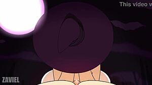 Vanilla the Witch Zaviel Bends for Monster Cock