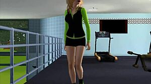 I’m overwhelmed watching this teen in Sims3DXXX Ep 2, so young and daring, it’s unreal to see her like this