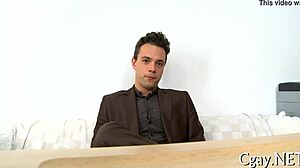 Hey, check out this amateur gay porn video with some real hot action between guys in a casual setting.