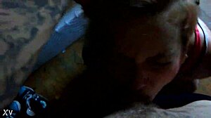 Teen whore Madi excels at cock sucking