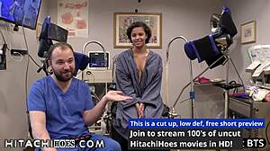 Freshman Rebel Wyatt Gets Intense Hitachi Orgasms by Doctor Tampa at College Physical