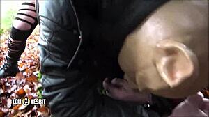 i spit on your ass, femdom strapon action