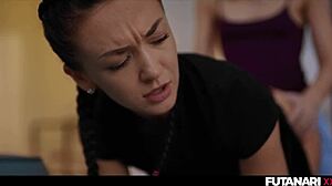 Hot Chicks with Big Dicks in Futanari Action