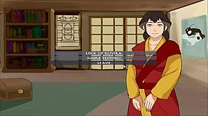 In this hentai, the trainer dates with big tits in book 4