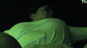 gigi explores intense anal play with a hitachi and plug in her amateur session.