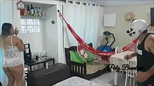 Palha�o Assasino Blowjob And Ass Fetish Complete On Red!