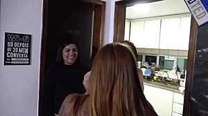 Hotties fuck in Ted's mansion