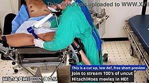 Kristen Martinez在佛罗里达医院被Tampa医生强制振动器高潮