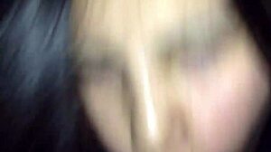 Girlfriend Gives Intense Blowjob And Handjob For Cum