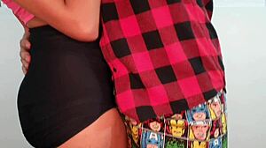 Vizinha, você deu o cuzinho e foi exatamente isso que aconteceu