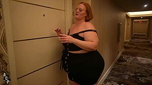 julie ginger’s 70in ass pounded hard!