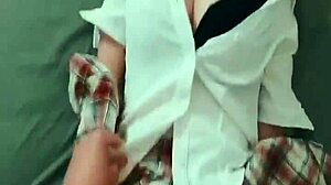 Hey, can you handle this top big tits slut moaning lewdly in bed?