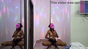 horny petite latina dances sexy, wants to fuck 😈