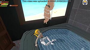 Femdom Vampire Pisses in Whirlpool POV