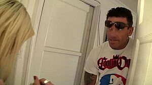 pretty 19-year-old blonde bibi noel in steamy action.