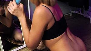 I Love This Beautiful Girl Sucking Dildo