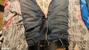 a young child experiences an accidental bed wetting incident during the night