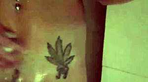 i'm masturbating in the shower at santalatina studio