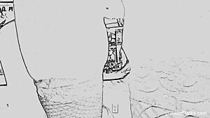 Asian Brunette Masturbates Big Tits Solo