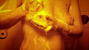 Relax in this sexy slow mo shower massage 😊