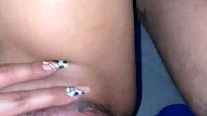 Young Latina Teases Opening Her Pussy