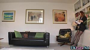 Bold Mature Woman in Stockings Gets Intense Fingering and Oral Action