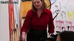 Cfnm Police Ladies Jerk Gloryhole Cocks in Wild Orgy. They Dominate Every Move.