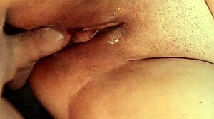 Hard pussy fucking for sweet wet teen 18+ - close up view