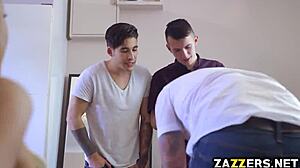 Christen Courtney Feels Overwhelmed By Two Massive Cocks Double Teaming Her