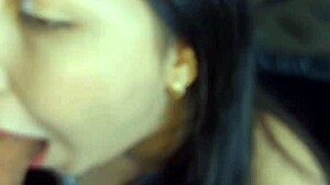 incredible latina loves sucking and fucking in homemade scene