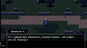 Fallen Makina Part 1: Redhead with Big Tits in Hentai Game