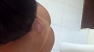 pamela santos giving a hot blowjob to matheus castro backstage 😘