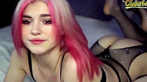 i love this adorable babe sucking dildo