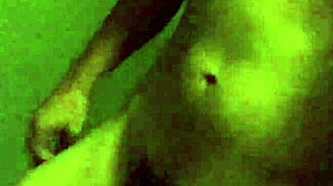 Latina Paparipskins Enjoys Solo Homemade College Shower Clean in POV