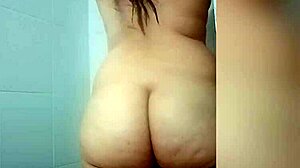 Watch This Curvy Latina Milf With Big Tits And Fat Ass In Shower!