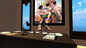 Quantum Lust Ep 2: Intense Classroom Fucking with Big Tits and Orgasm