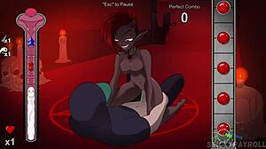 Spunkstock Music Festival - Big Tits Goth Babe Gets Her Pussy Wrecked Hentai Sex Game - Part 5