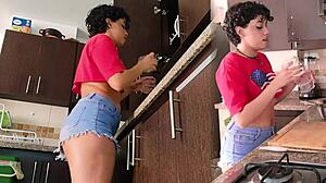 Fuck her while cooking