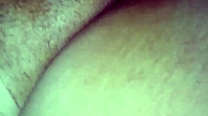 I slide my cock into my girlfriend's plump pussy, feeling every inch deeply