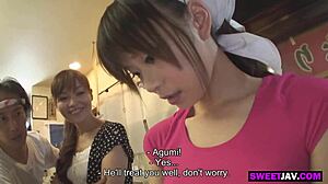 日本餐厅变成狂野群交现场！