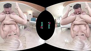 VRHush Features Big Tit Blonde Layla Price in a Virtual Experience