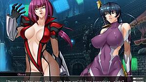 this anime hentai game features taimanin asagi in part 24