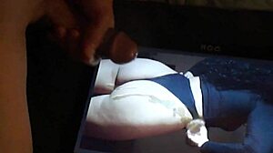 Bad girl latina tribute with cumshot 😈