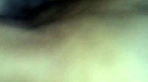 I slide my cock into my girlfriend's plump pussy, feeling every inch deeply