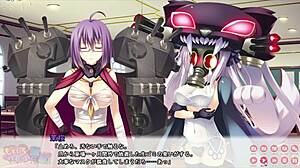 pretty girl with big boobs has funny moment in game 😄