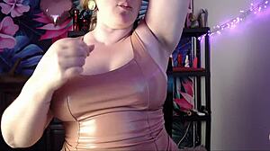 Curvy Milf with Big Natural Tits Calls You a Pervert