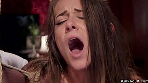 Master dominates maid and ballerina in intense BDSM play