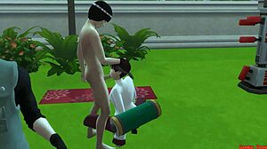 Naruto Hentai Team 9's Wild Training Session