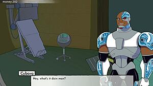 18titans part 7 cartoon parody game adventure