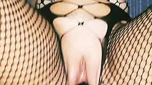 i undressed, played with my pussy and ass, used dildo on bbw body